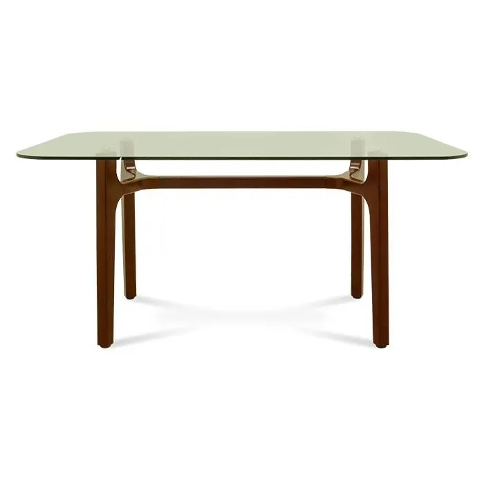 Mesa De Comedor P/6 Nogal Xery