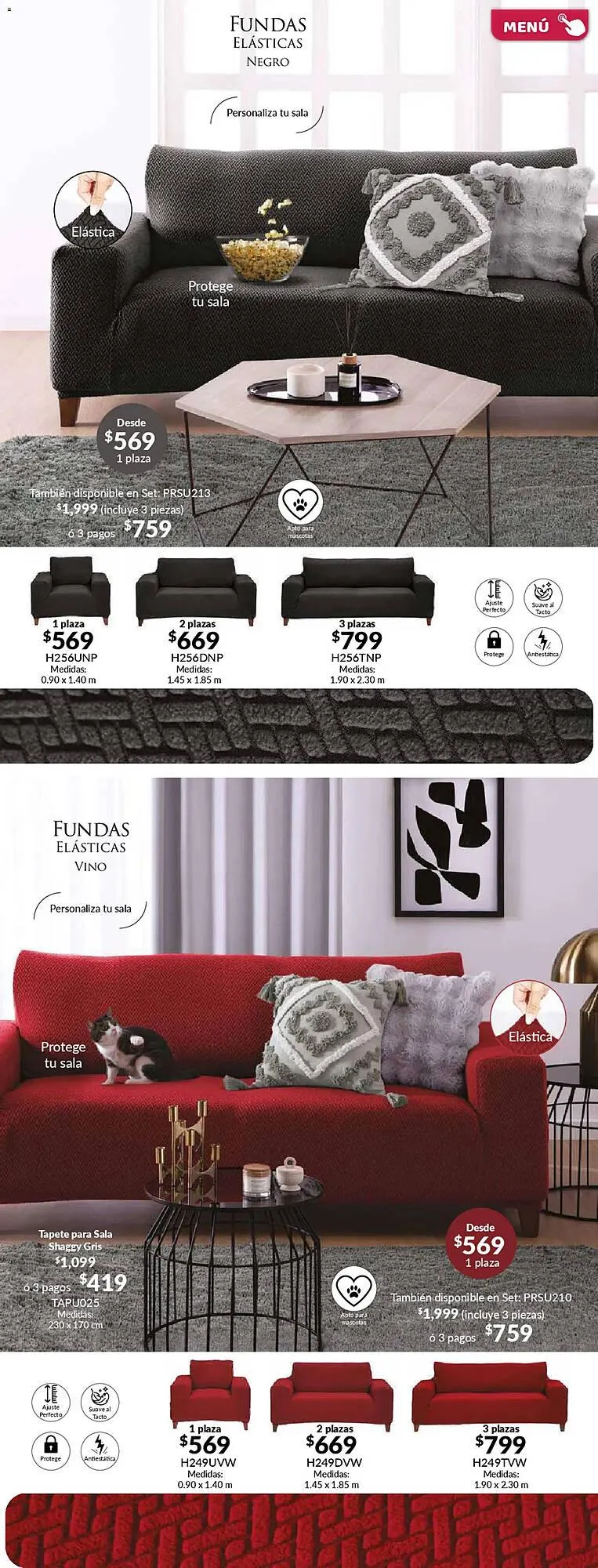 Catálogo de Catálogo Colchas Concord 1 de febrero al 2 de mayo 2026 - Pagina 124