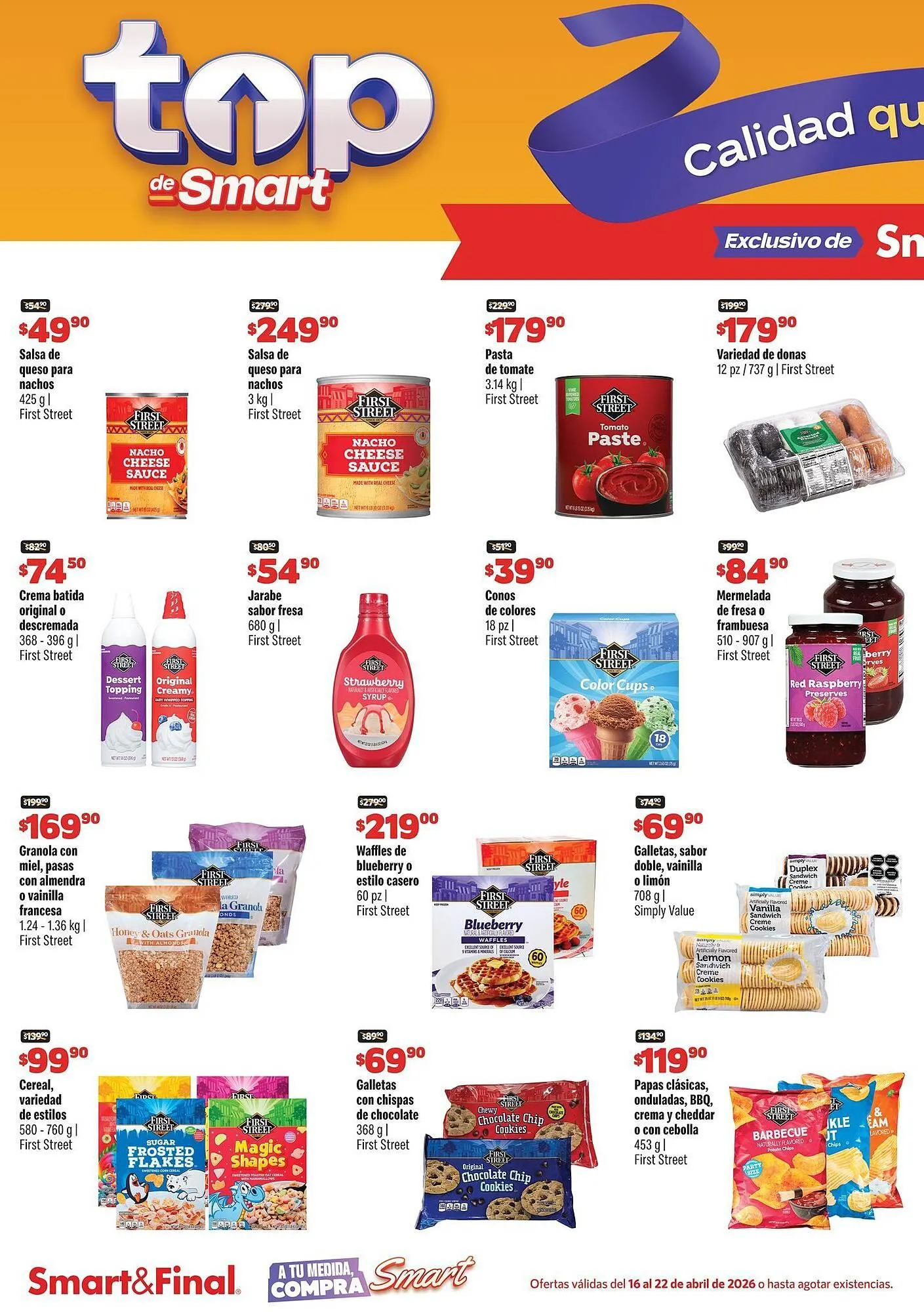 Catálogo de Catálogo Smart & Final 16 de abril al 22 de abril 2026 - Pagina 4