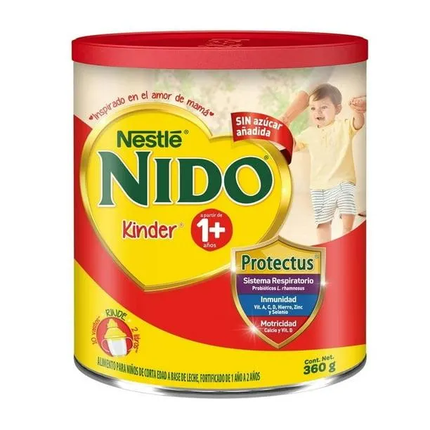 Alimento para niños Nido Kinder 1+ a partir de 1 año 360 g