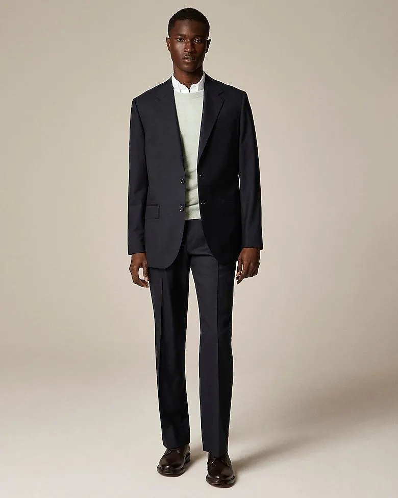 Kenmare Relaxed-fit suit jacket in Italian wool