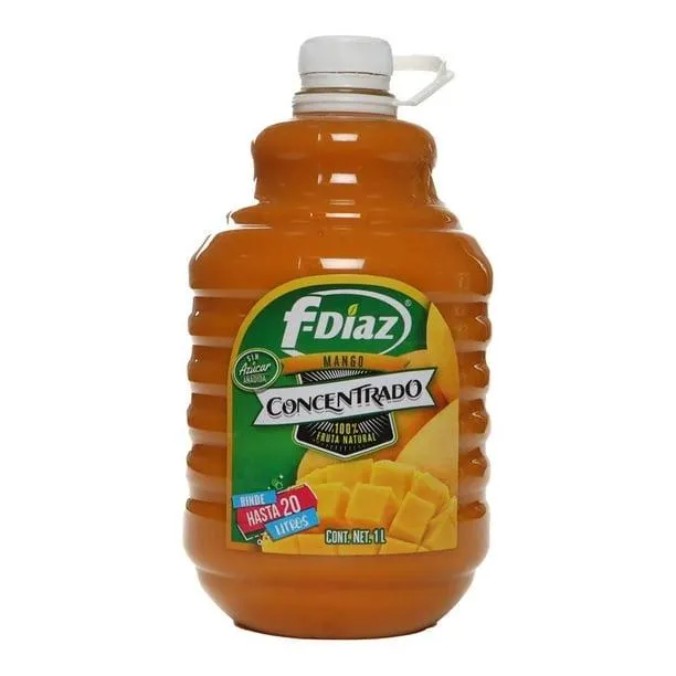 Concentrado para bebida F-Díaz sabor mango 1 l