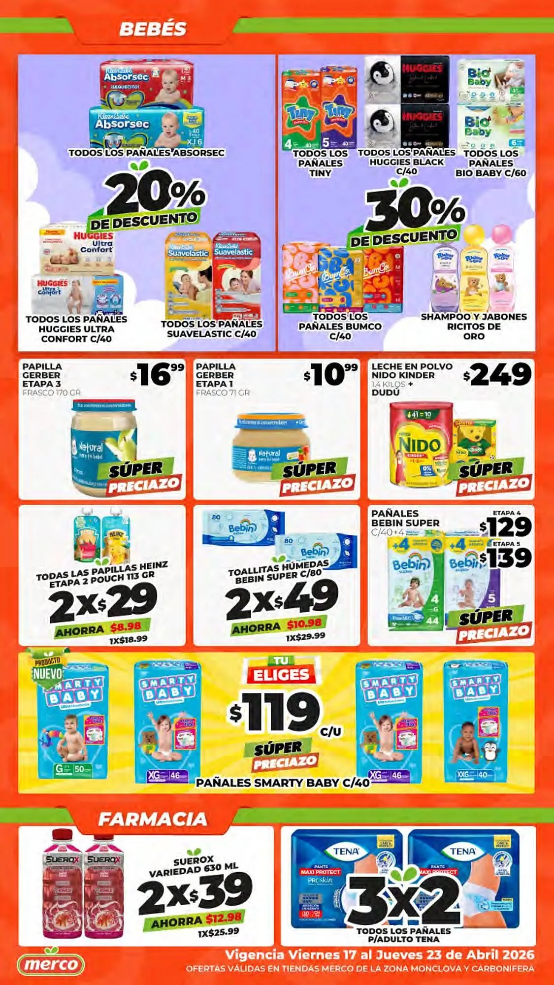 Catálogo de Folleto Merco 17 de abril al 23 de abril 2026 - Pagina 15