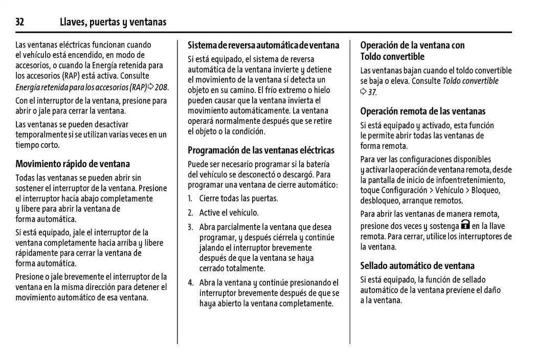 Catálogo de Chevrolet Corvette Stingray Manual del propietario 22 de enero al 31 de diciembre 2025 - Pagina 33