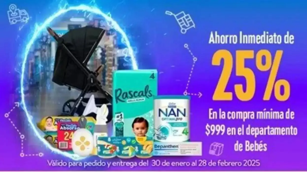 25% de descuentos - 1