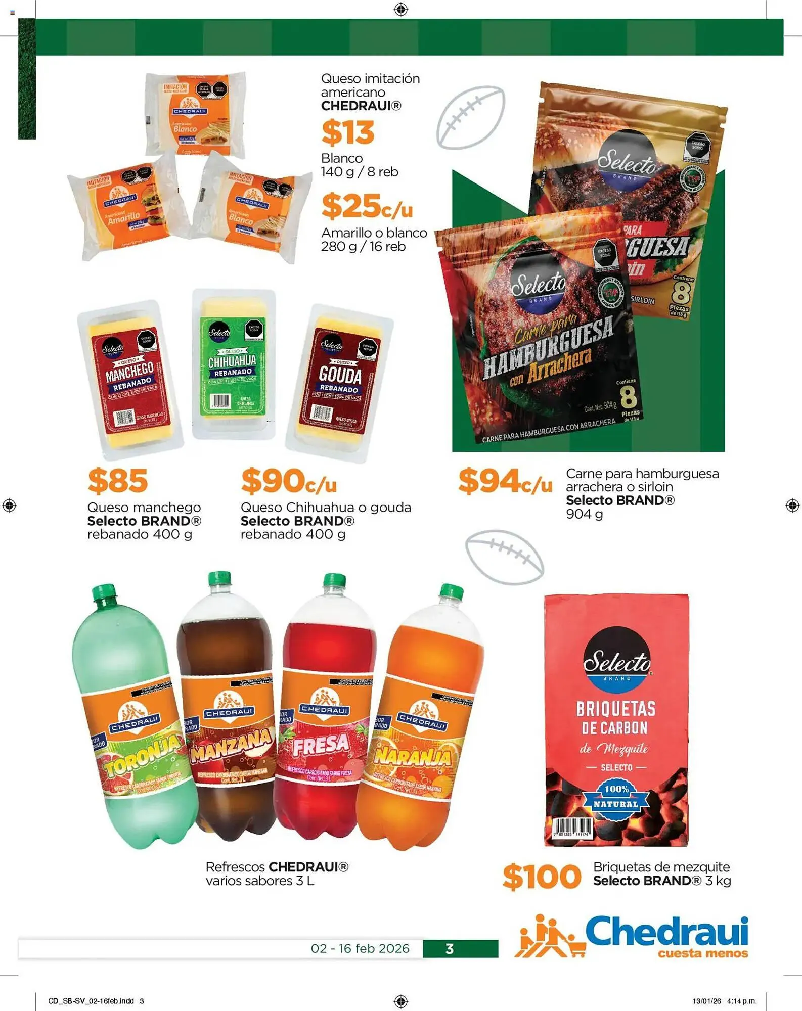 Catálogo de Folleto Chedraui 2 de febrero al 16 de febrero 2026 - Pagina 3