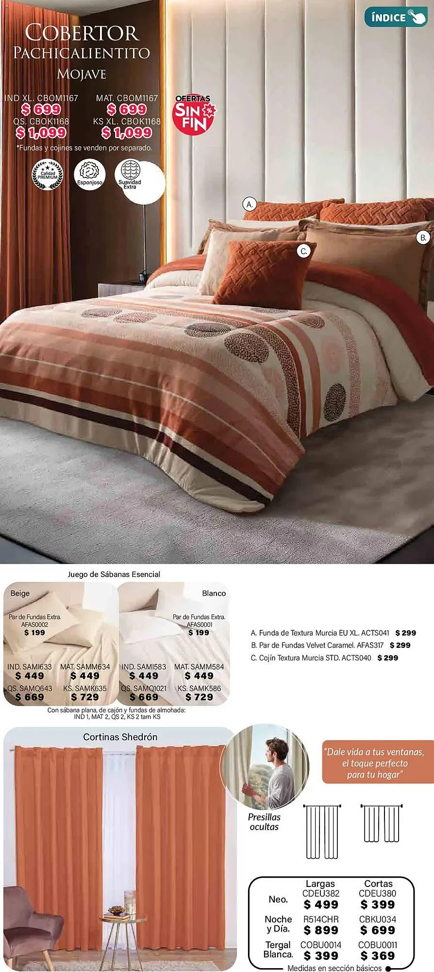 Catálogo de Catálogo Colchas Concord 1 de noviembre al 1 de febrero 2026 - Pagina 287
