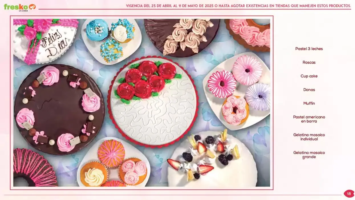 Catálogo de QUE SEA FRESKO HACE LA DIFERENCIA 25 de abril al 11 de mayo 2025 - Pagina 18