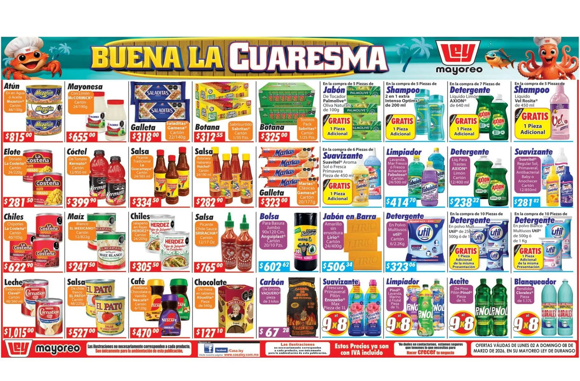 Catálogo de Folleto Casa Ley 2 de marzo al 8 de marzo 2026 - Pagina 3