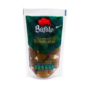 ACEITUNA DESHUESADA BUFALO 175 GR.