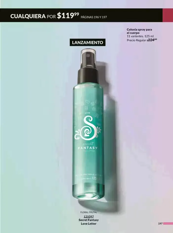 Catálogo de Avon COSMÉTICOS C3 3 de enero al 3 de febrero 2025 - Pagina 197