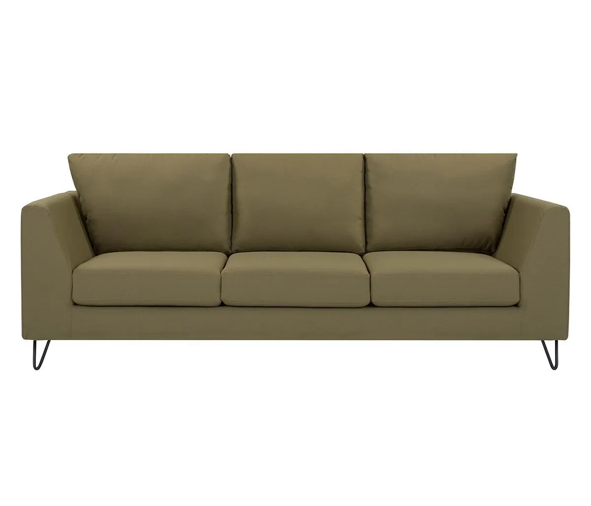 Sofá 3 cuerpos Yoco - Verde olivo