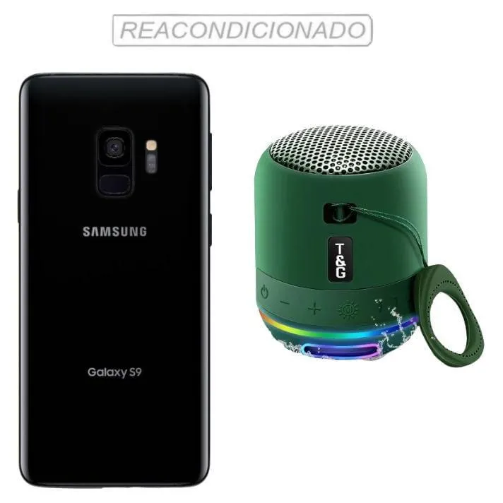 Galaxy S9 Reacondicionado + Mini Bocina