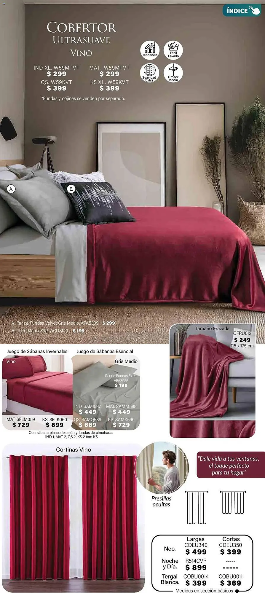 Catálogo de Catálogo Colchas Concord 1 de noviembre al 1 de febrero 2026 - Pagina 379