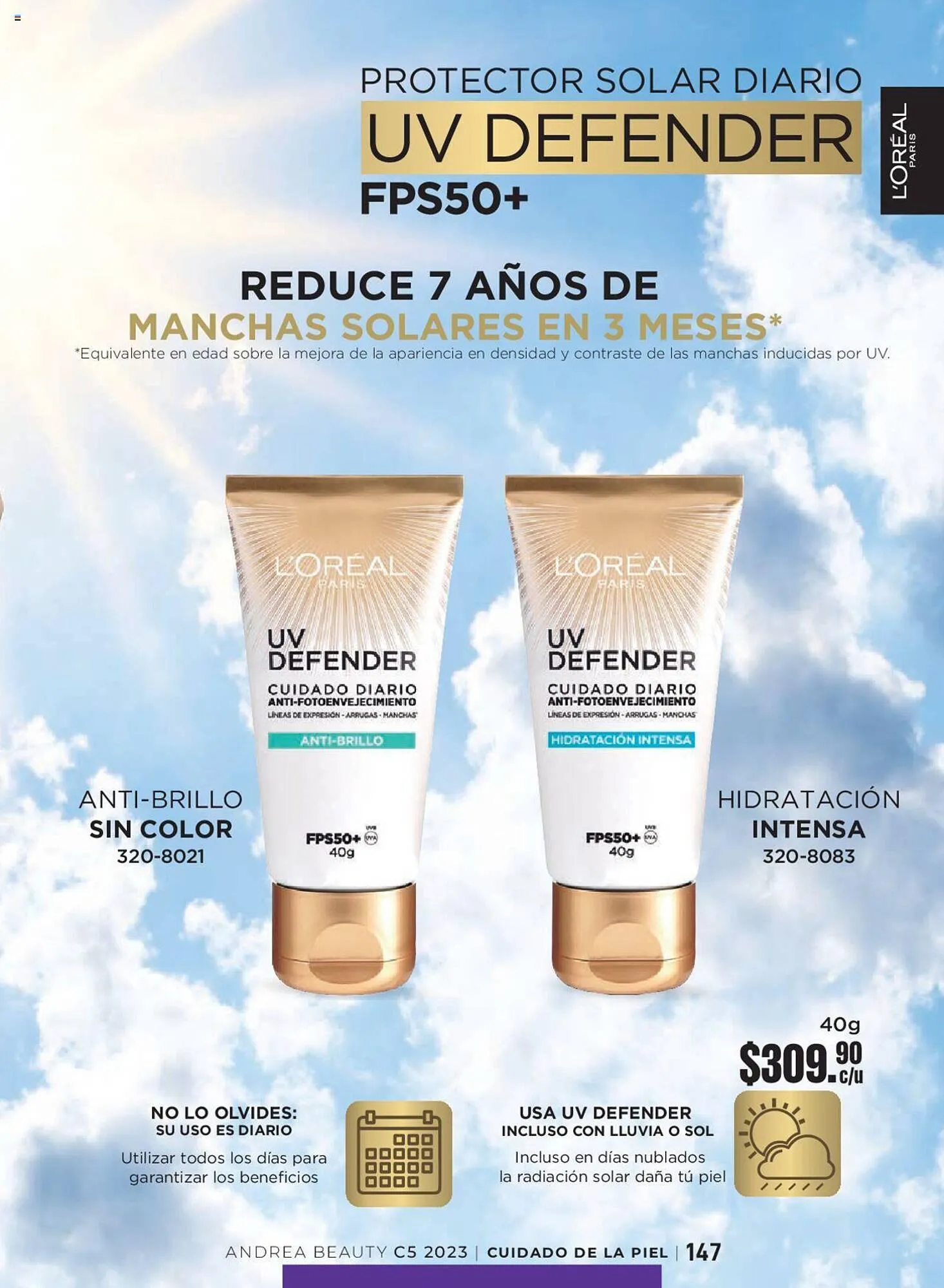 Catálogo de Catálogo Andrea 16 de julio al 2 de septiembre 2023 - Pagina 147