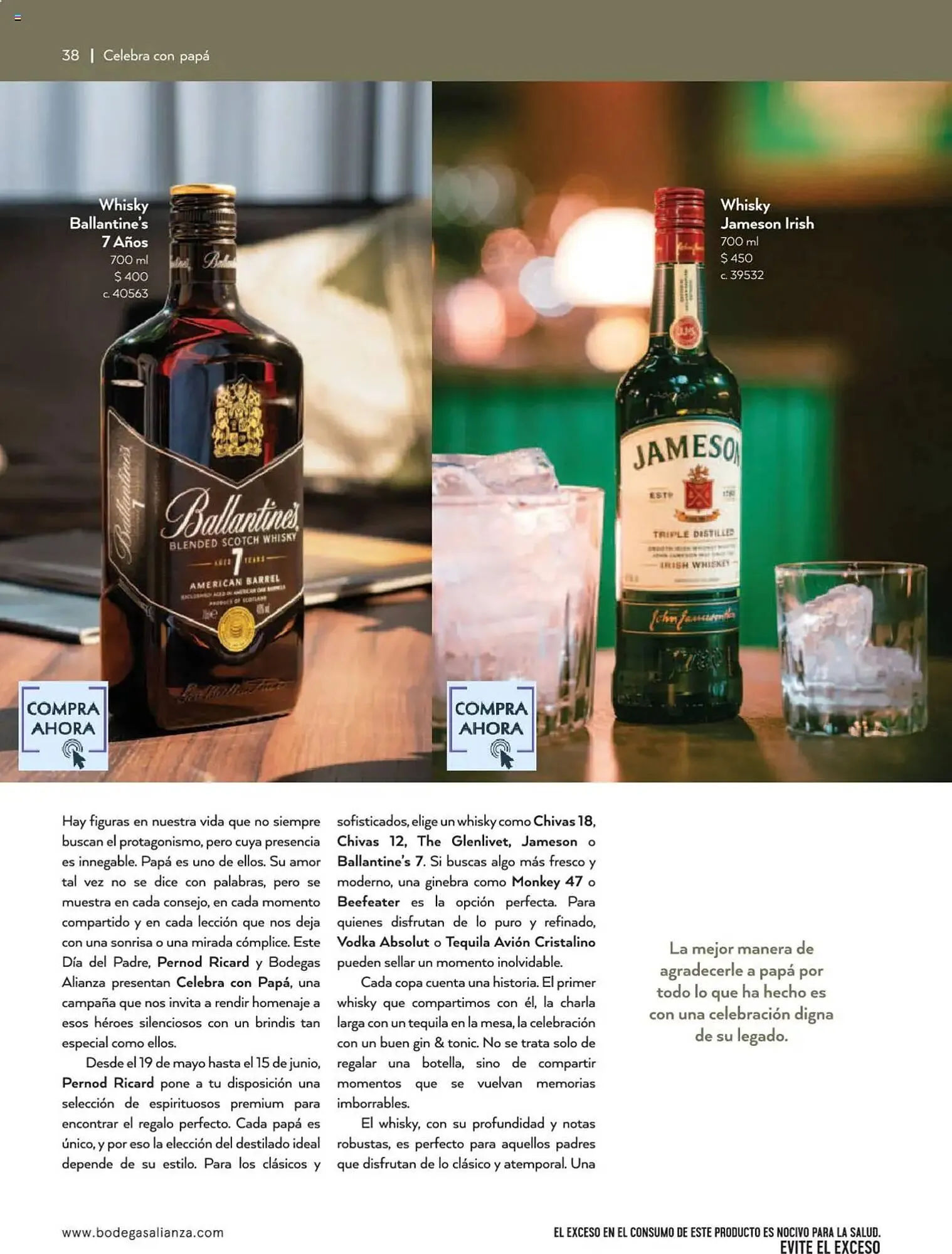 Catálogo de Catálogo Bodegas Alianza 1 de abril al 30 de junio 2025 - Pagina 40