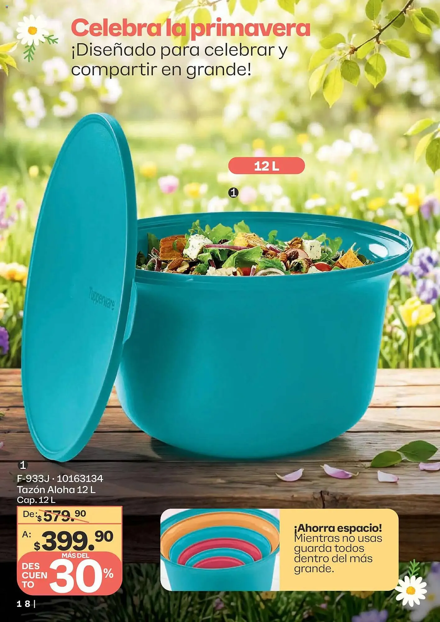 Catálogo de Catálogo Tupperware 23 de febrero al 23 de marzo 2026 - Pagina 18