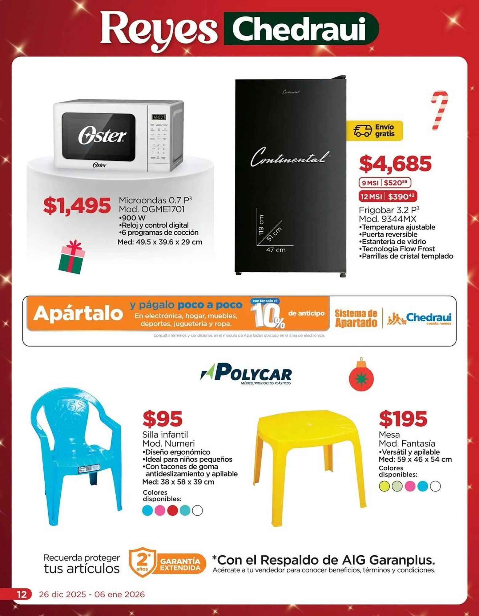 Catálogo de Folleto Chedraui 26 de diciembre al 6 de enero 2026 - Pagina 12