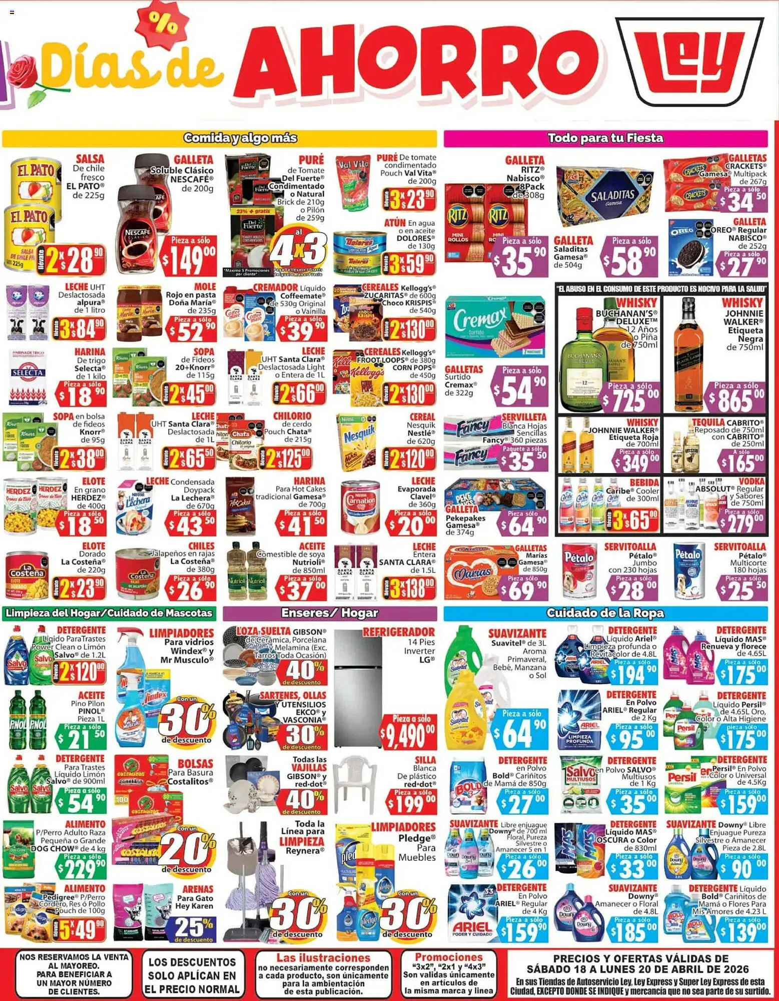 Catálogo de Folleto Casa Ley 18 de abril al 20 de abril 2026 - Pagina 4