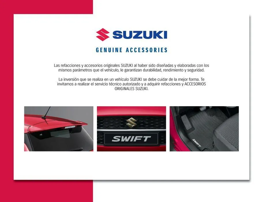 Catálogo de Suzuki SWIFT 27 de febrero al 31 de diciembre 2024 - Pagina 2