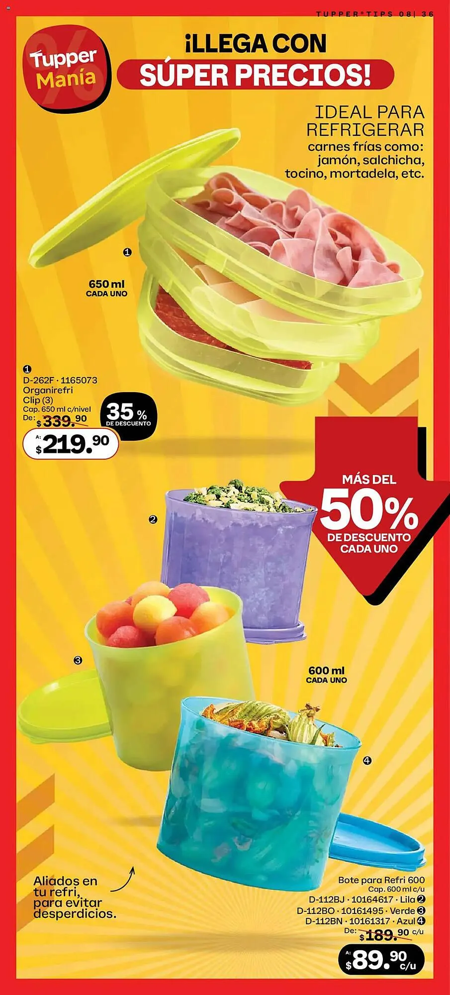Catálogo de Catálogo Tupperware 14 de julio al 11 de agosto 2025 - Pagina 36