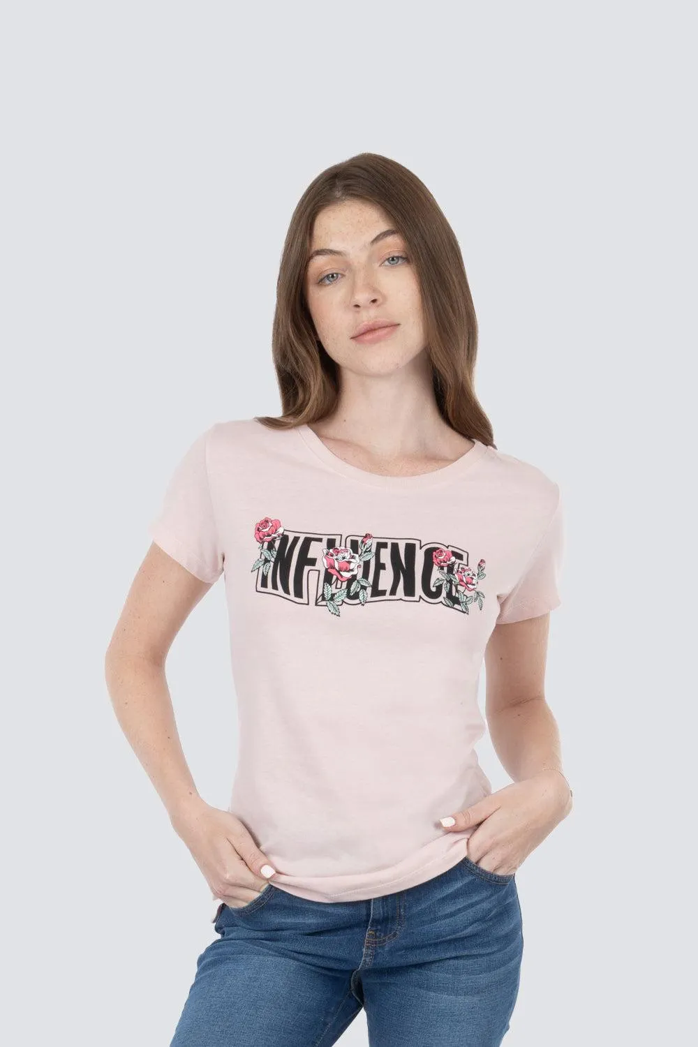 Playera estampada influence
