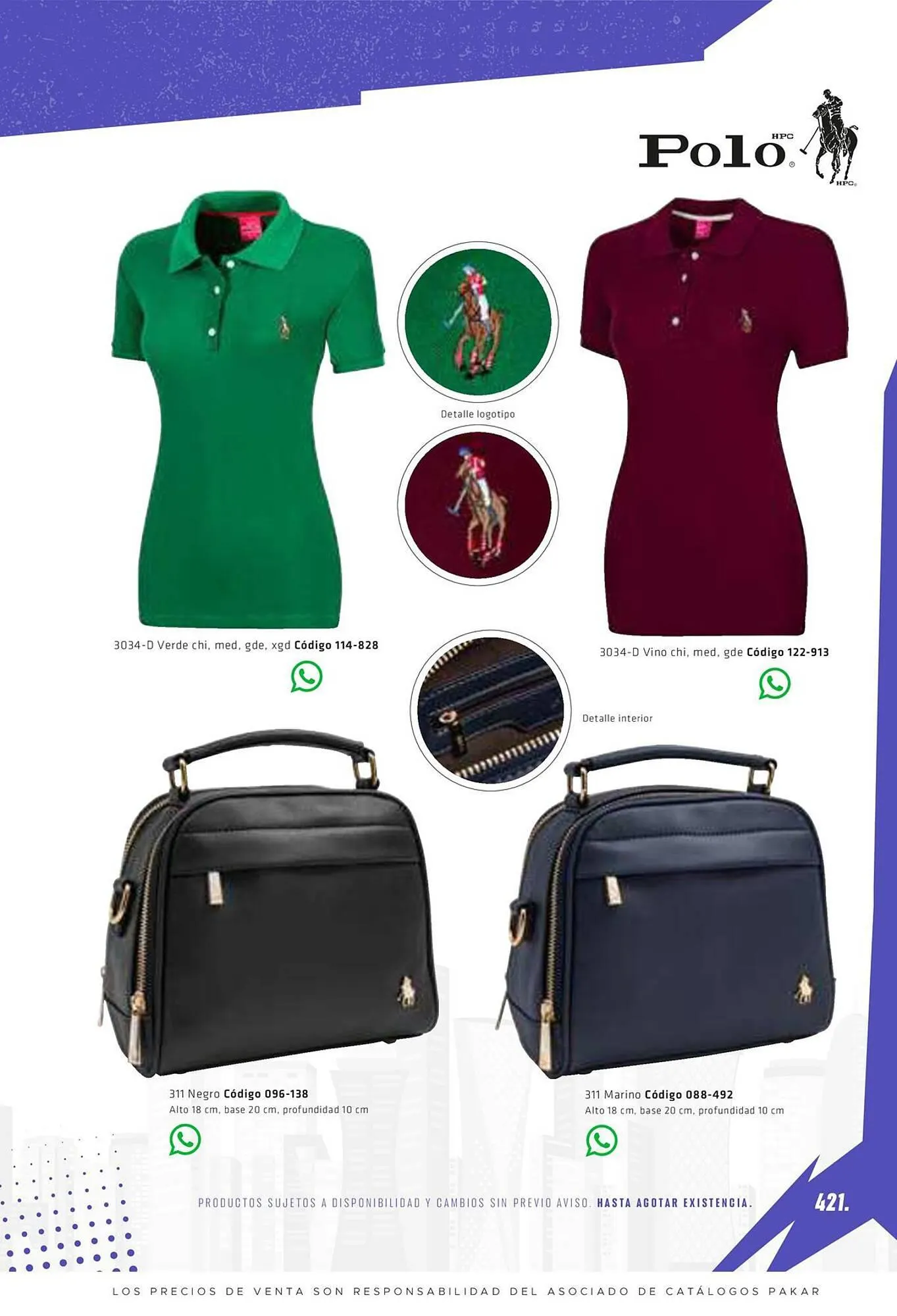 Catálogo de Catálogo SC Pakar 19 de marzo al 20 de junio 2024 - Pagina 421