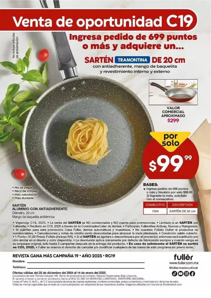 Catálogo de Fuller REVISTA GANA MÁS C19 27 de diciembre al 14 de enero 2025 - Pagina 25