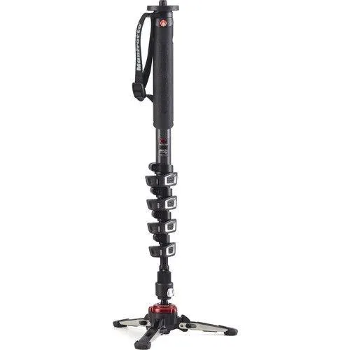 Monopié MANFROTTO MVMXPROC5 para Vídeo de Fibra de Carbon 5 Secciones