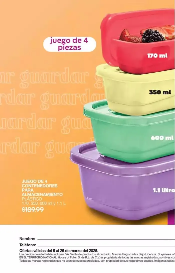 Catálogo de Fuller CAMPAÑA 24 7 de marzo al 25 de marzo 2025 - Pagina 182