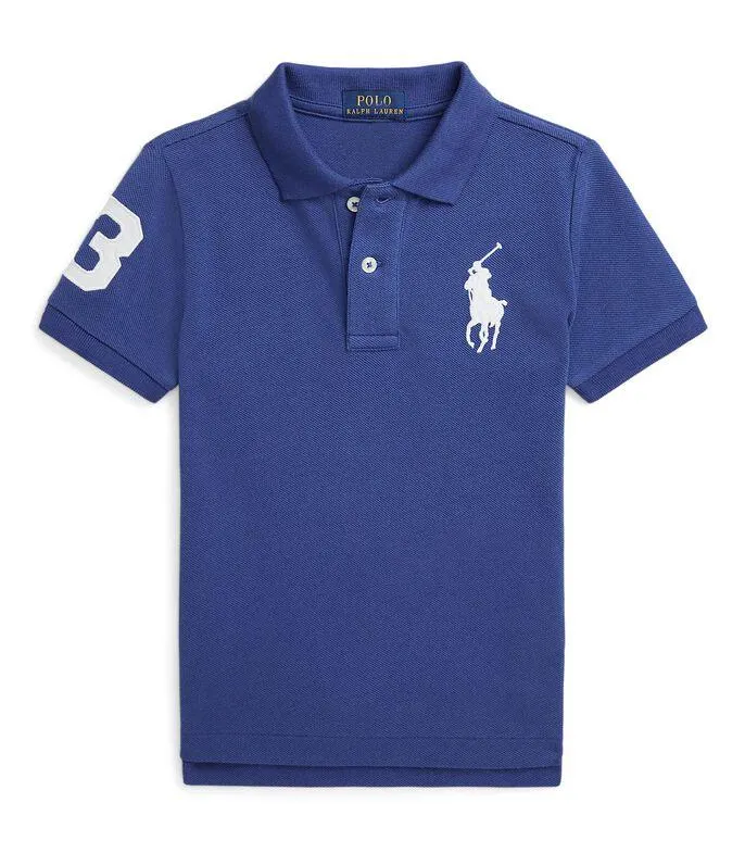 Playera tipo Polo de manga corta Niño