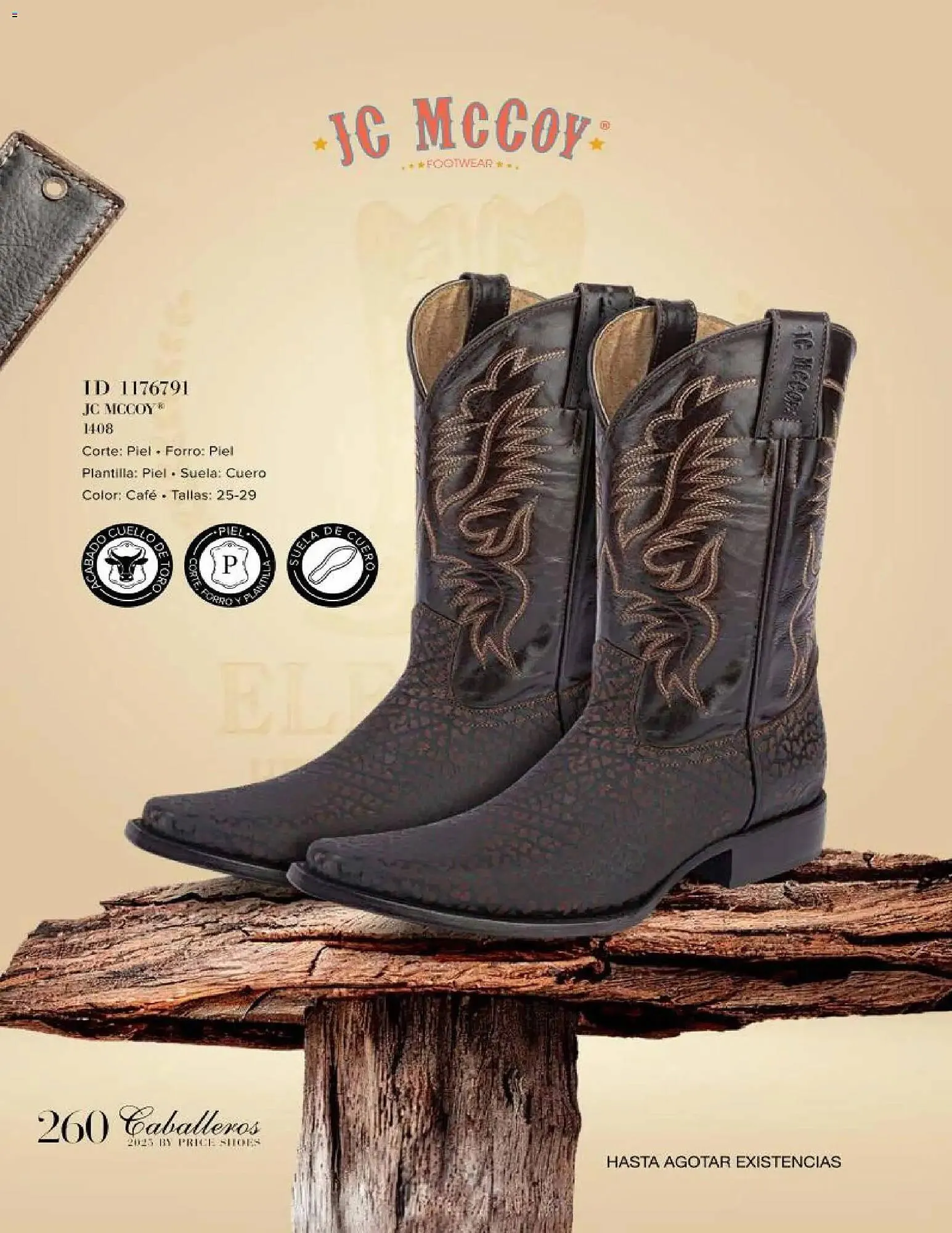 Catálogo de Catálogo Price Shoes 26 de noviembre al 1 de julio 2026 - Pagina 260