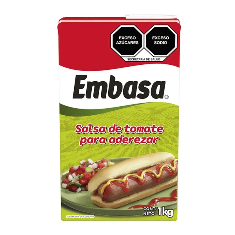 Embasa Salsa de Tomate 1 kg