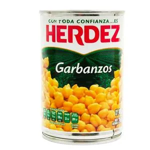 GARBANZOS HERDEZ LATA 400 GR.