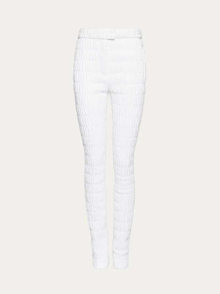 Pantalones de nylon acolchado