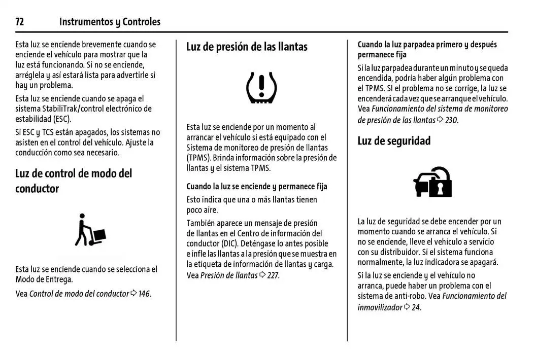 Catálogo de BrightDrop 400 Y BrightDrop 600 Manual del propietario 22 de enero al 31 de diciembre 2025 - Pagina 73