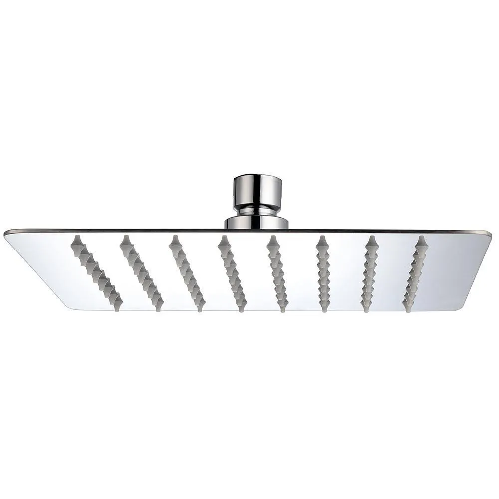 Regadera de plato cuadrado 8″ cromada 4538C Dica