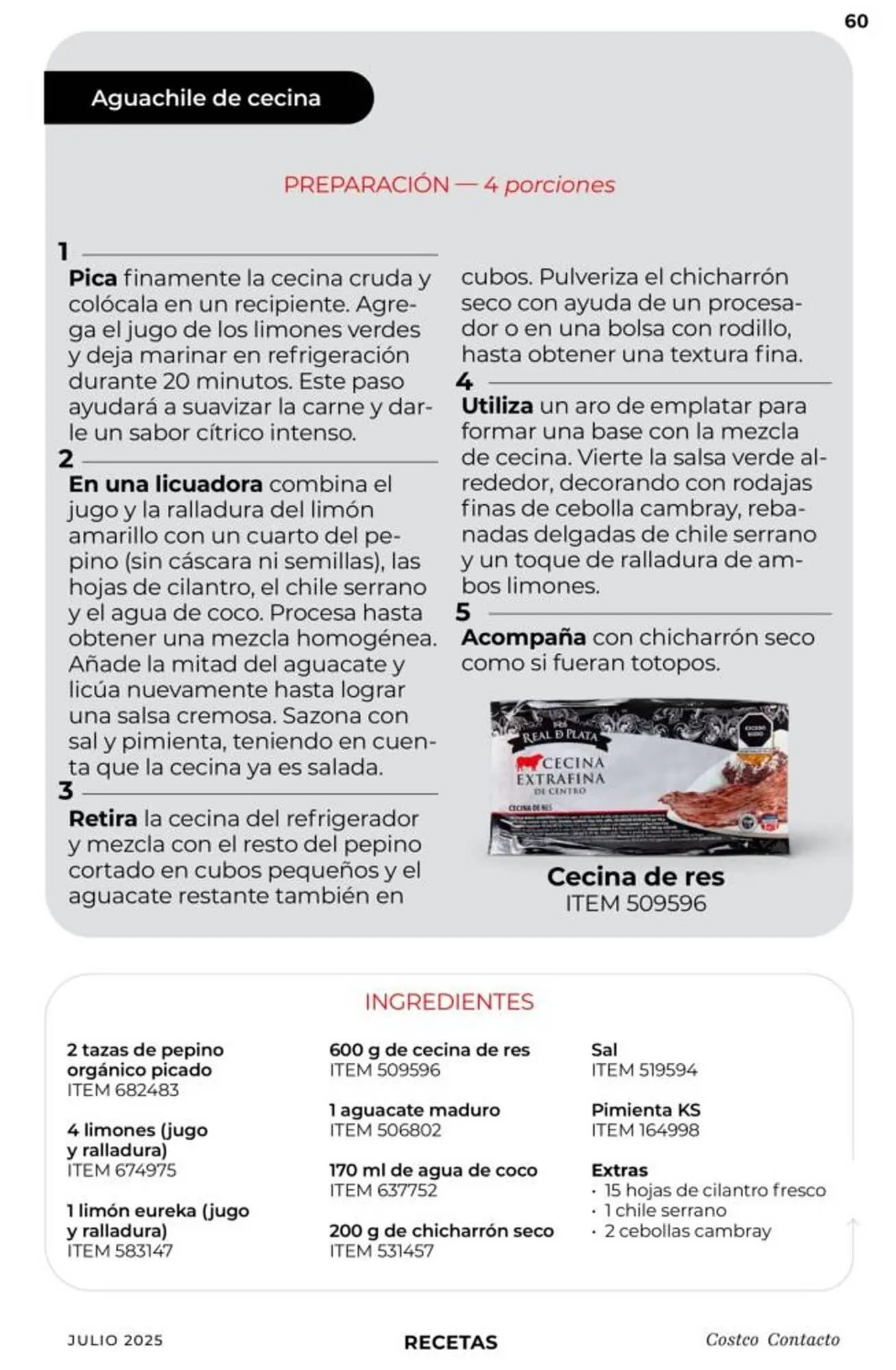 Catálogo de Catálogo Costco 1 de julio al 31 de julio 2025 - Pagina 60