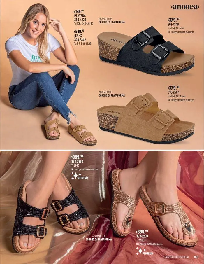Catálogo de ANDREA - CALZADO DAMA 26 de agosto al 25 de enero 2025 - Pagina 72
