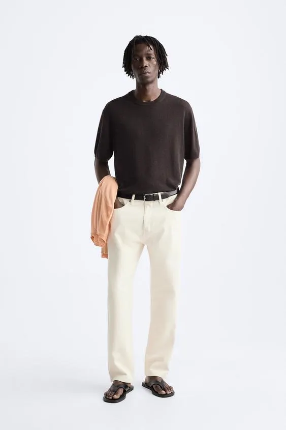 PLAYERA PUNTO LYOCELL - LINO