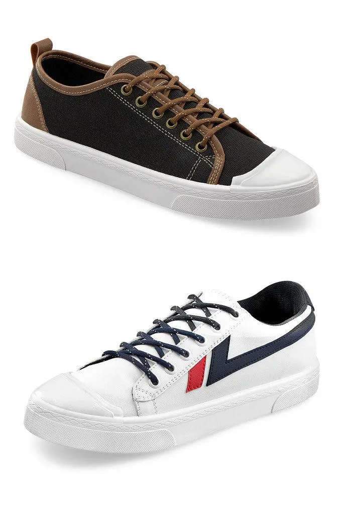 027943 Tenis Caballero Combo 2X1 Multicolor