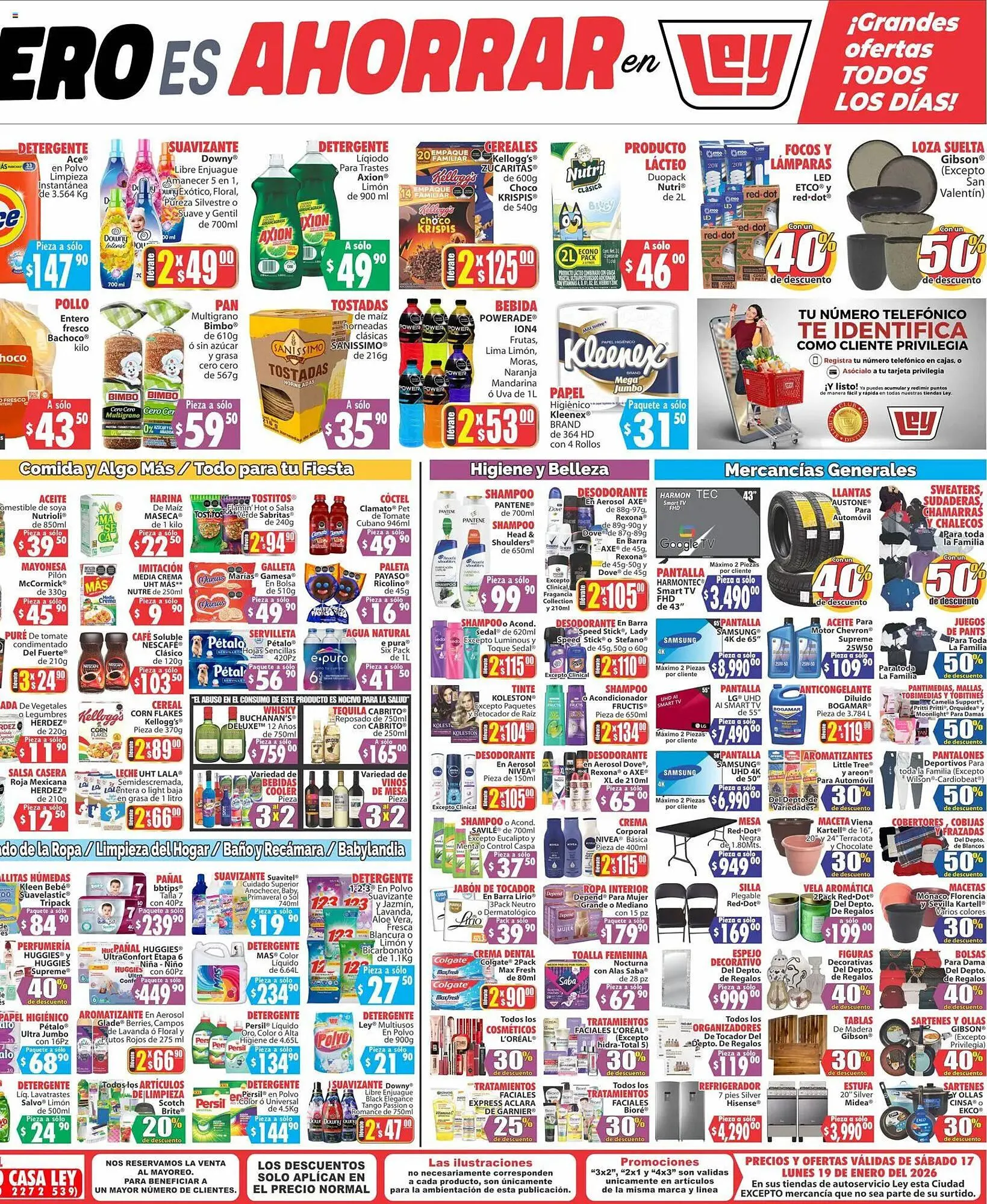 Catálogo de Folleto Casa Ley 17 de enero al 19 de enero 2026 - Pagina 2