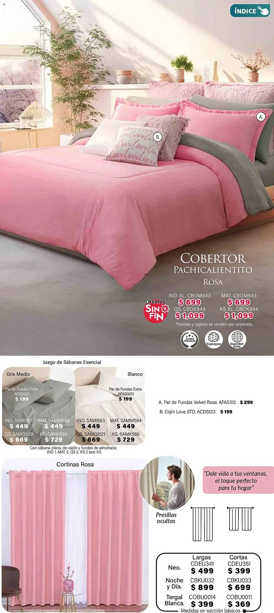 Catálogo de Catálogo Colchas Concord 1 de noviembre al 1 de febrero 2026 - Pagina 307