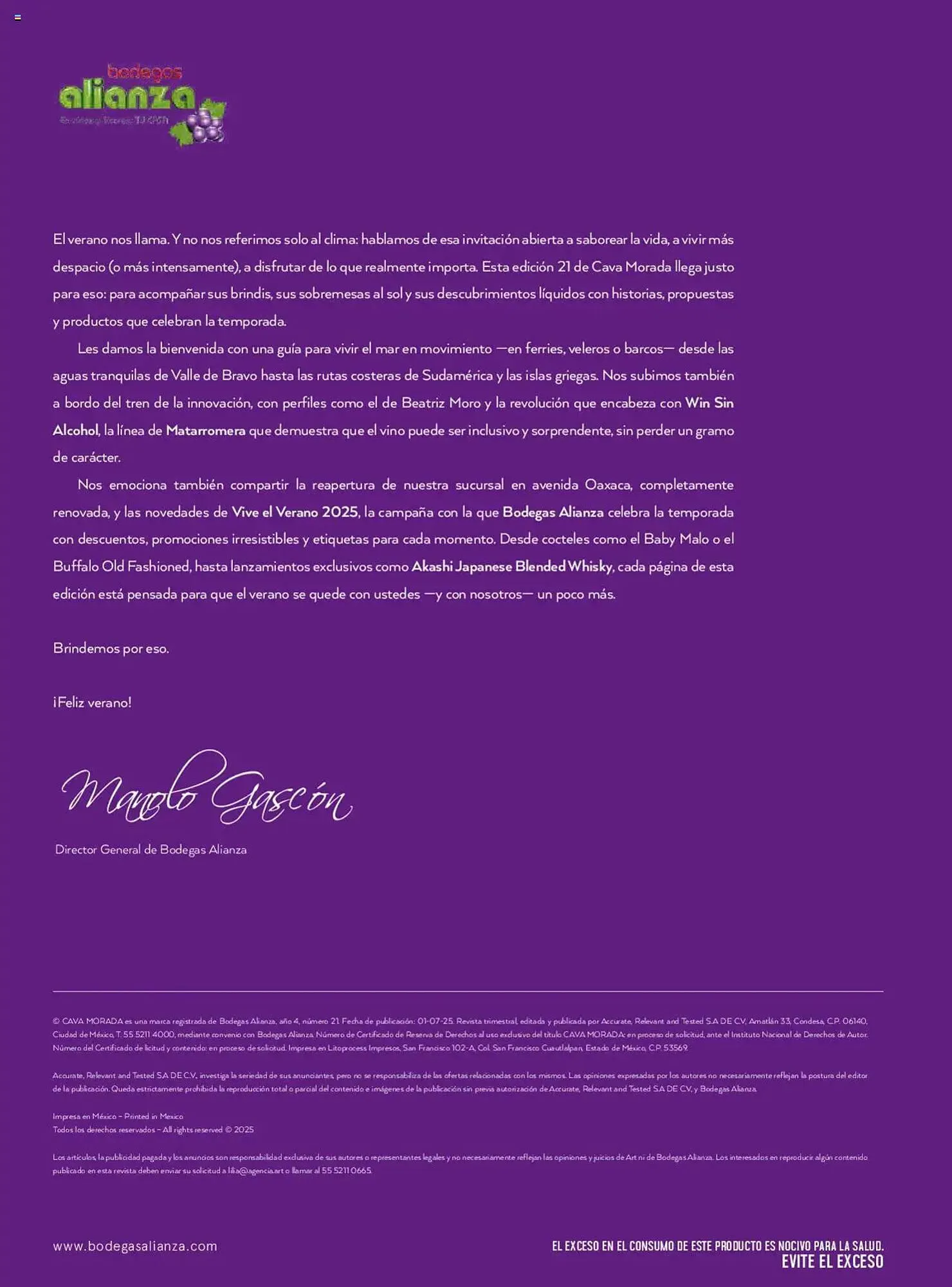 Catálogo de Catálogo Bodegas Alianza 1 de julio al 1 de octubre 2025 - Pagina 4