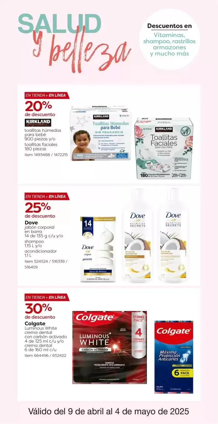 Catálogo de Cuponera Costco 9 de abril al 4 de mayo 2025 - Pagina 28