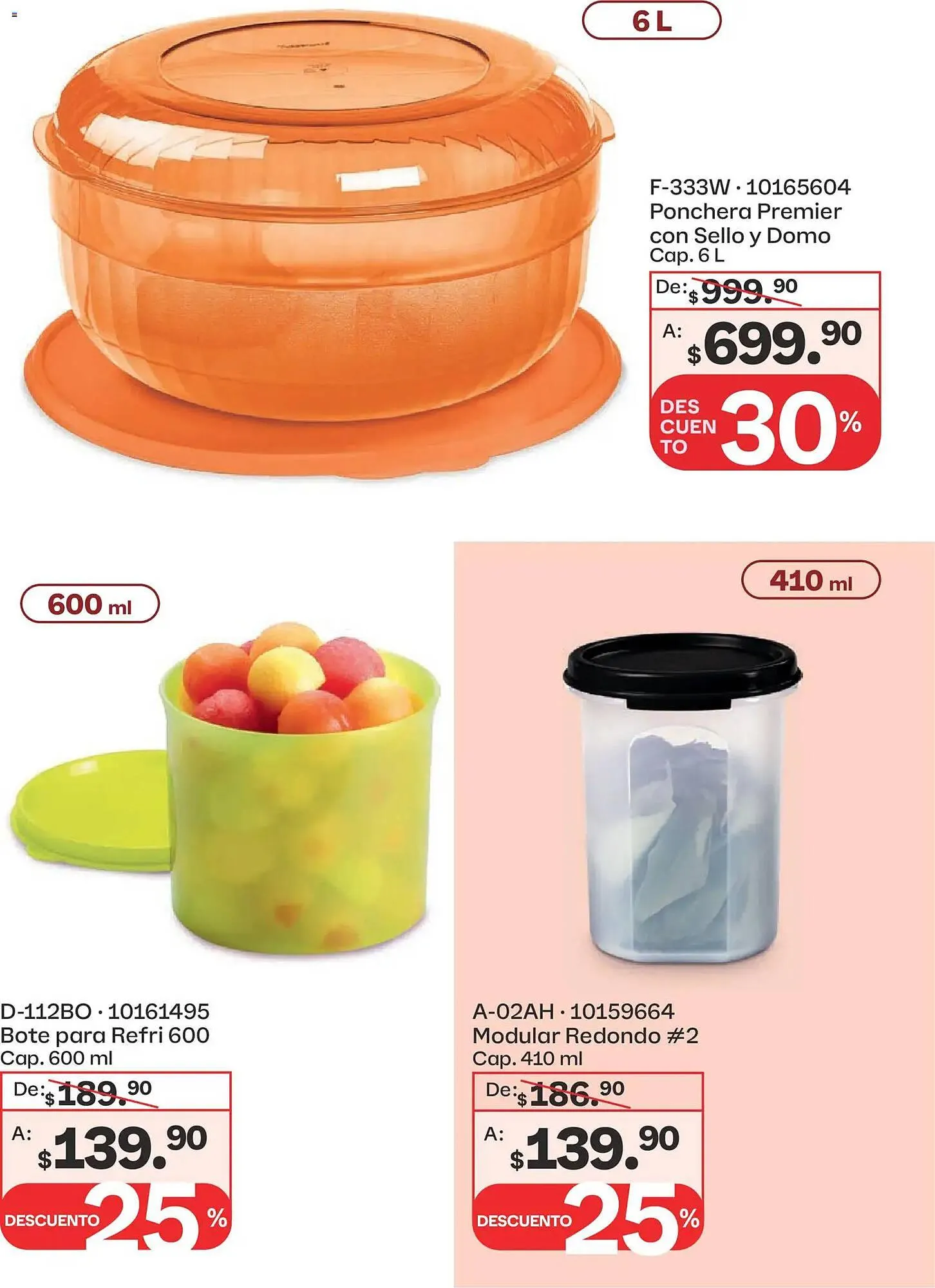 Catálogo de Catálogo Tupperware 23 de febrero al 23 de marzo 2026 - Pagina 89