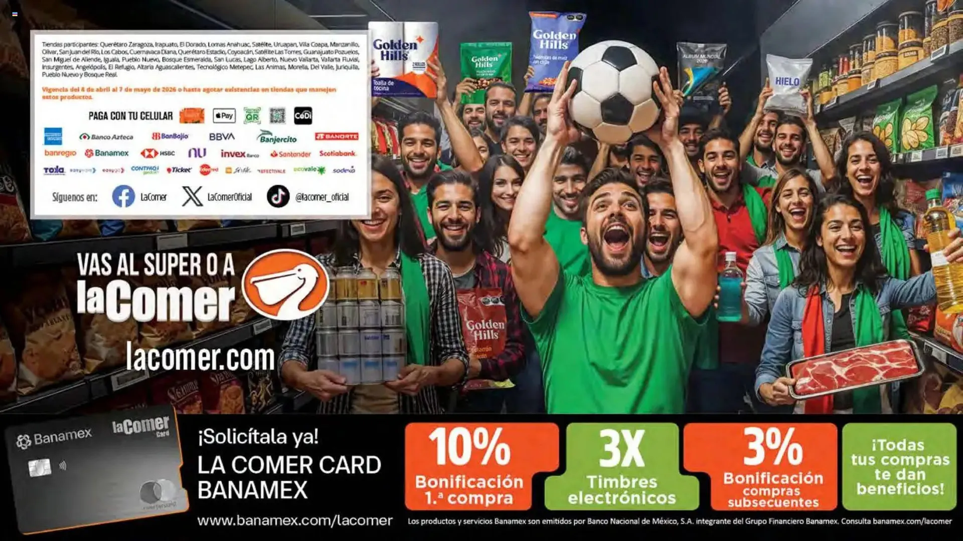 Catálogo de Folleto La Comer 8 de abril al 7 de mayo 2026 - Pagina 40