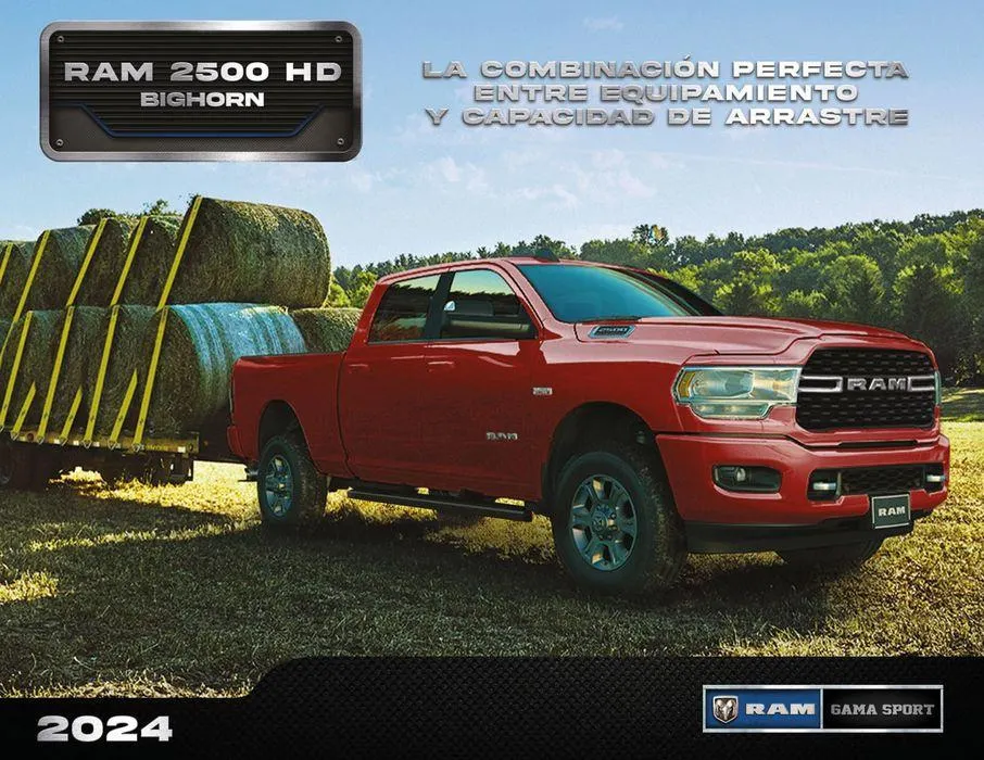 Catálogo de RAM 2500 BIGHORN HD 18 de enero al 31 de diciembre 2024 - Pagina 1