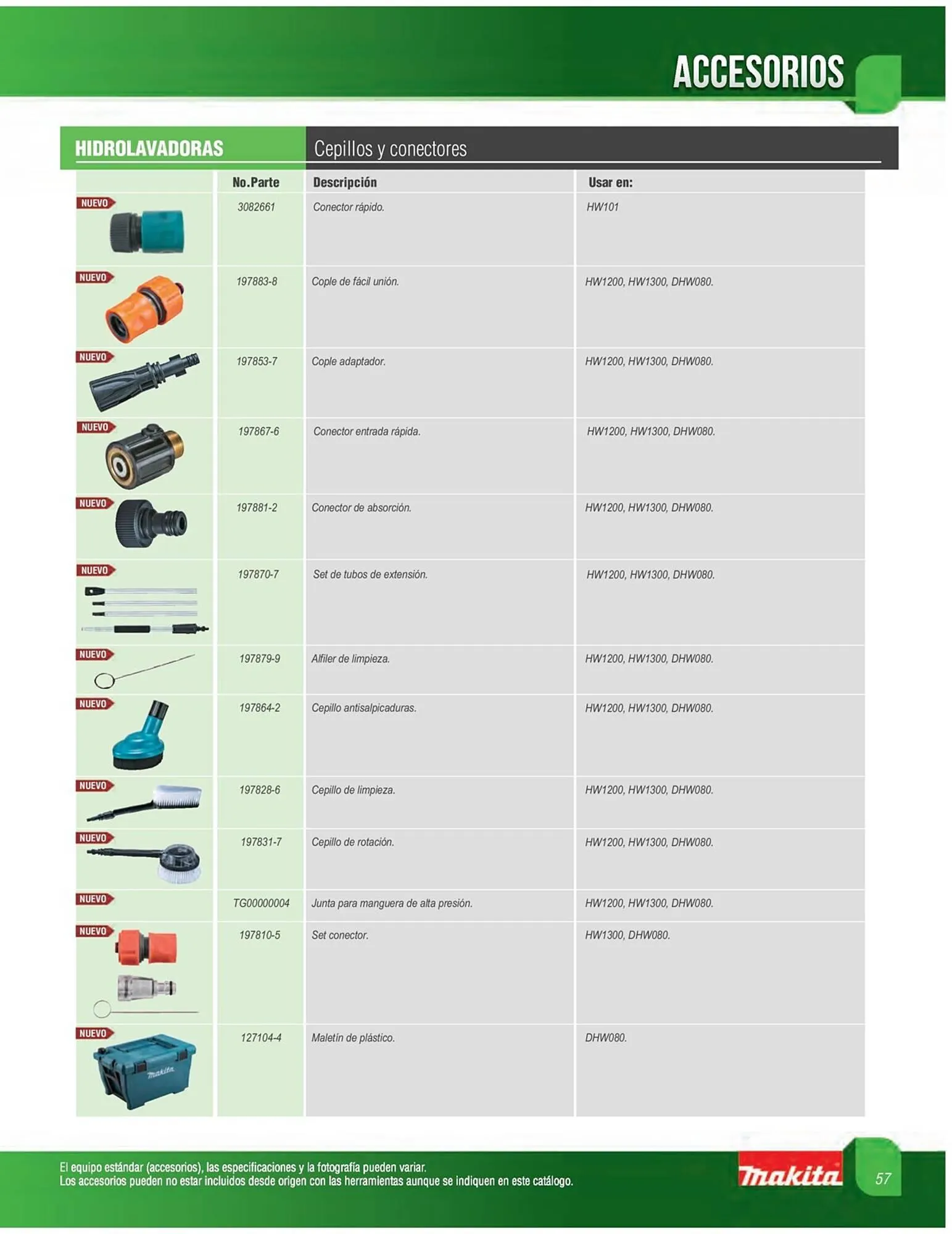 Catálogo de Catálogo Makita 5 de junio al 31 de diciembre 2023 - Pagina 57