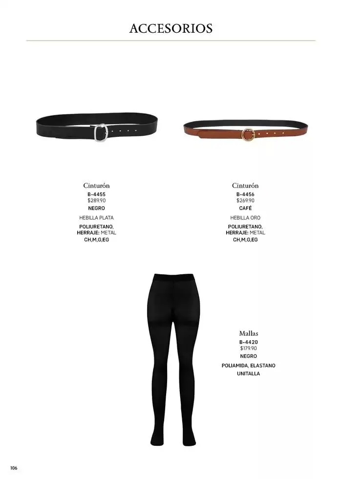 Catálogo de Catálogo Invierno 2024 9 de octubre al 31 de enero 2025 - Pagina 106